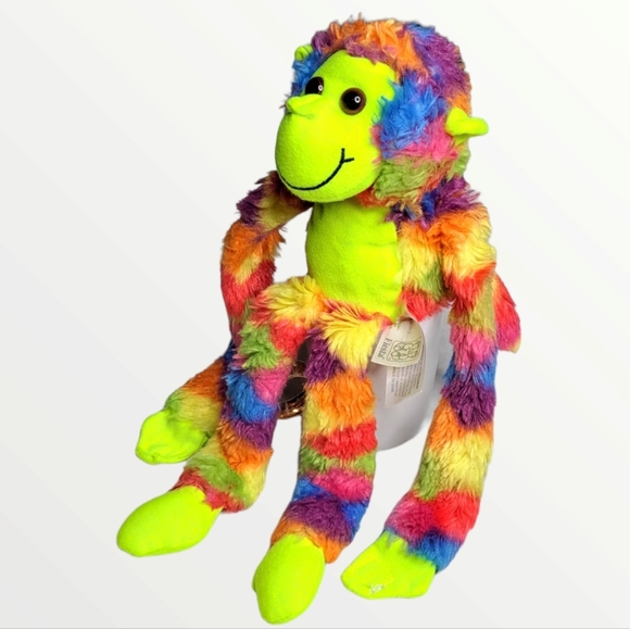 Hanging monkey soft toy cotton candy - Jess. - Picture 3 of 11